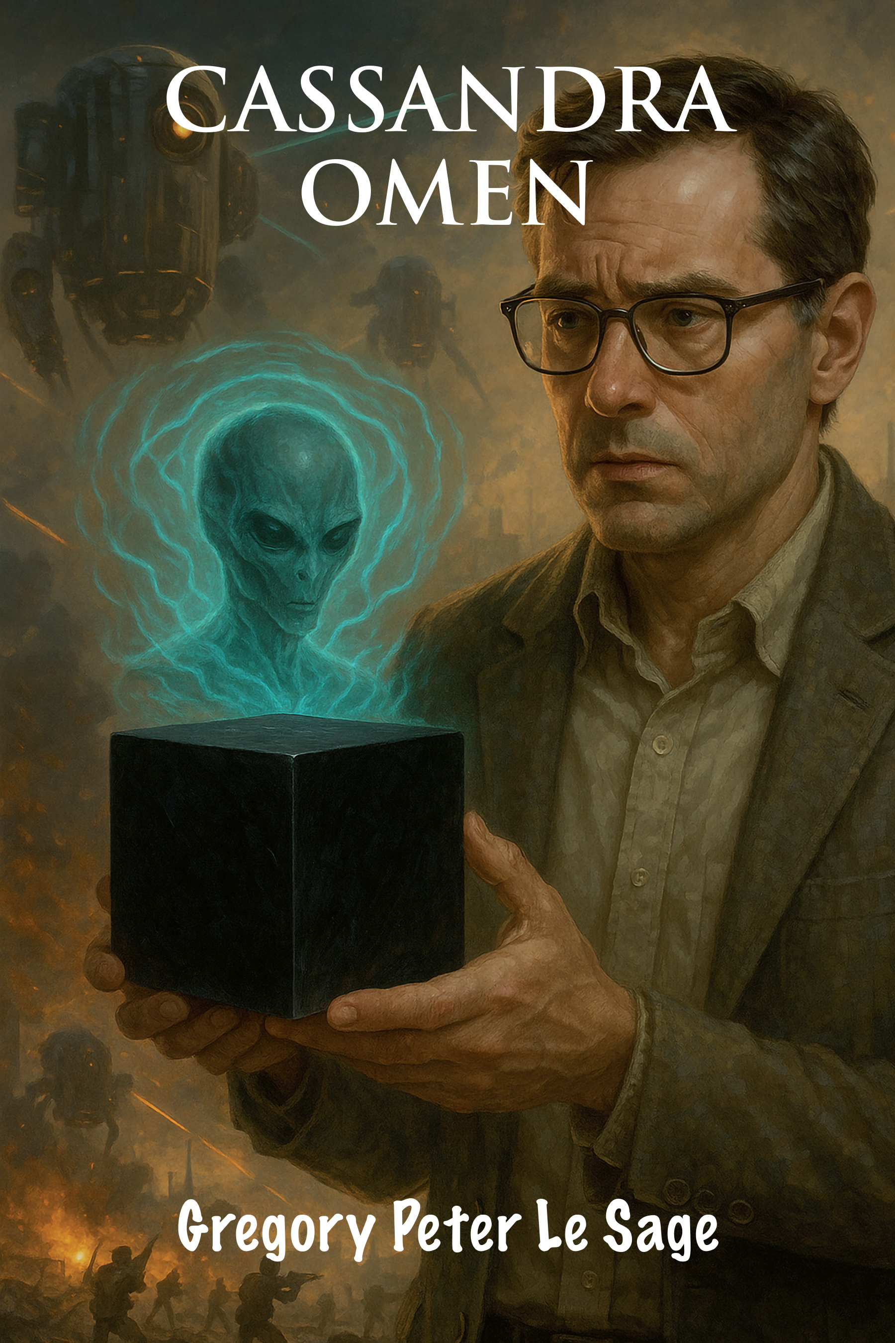 Cassandra Omen alien invasion science fiction novel by Gregory Peter Le Sage