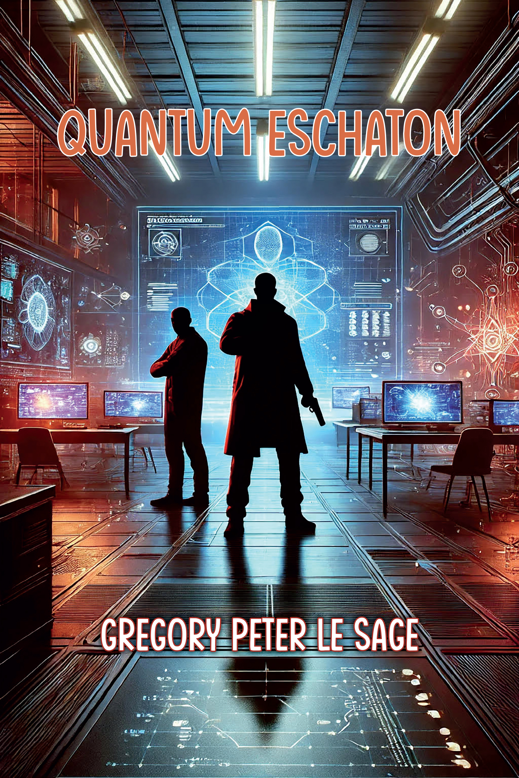 Quantum Eschaton science fiction techno-thriller novel by Gregory Peter Le Sage